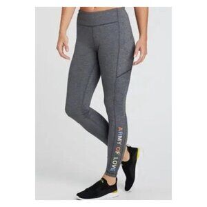 LULULEMON NWT Speed Up Tight Army Of Love Leggings Gray